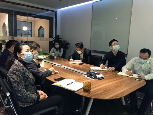 租賃黨支部組織召開 “清風四月，廉潔從業文化月”黨小組會議